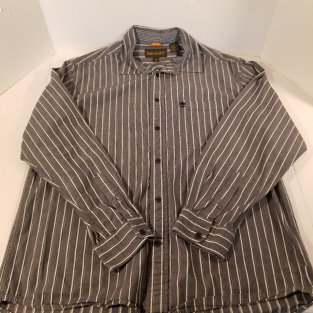 TIMBERLAND  MENS LONG SLEEVED BUTTON DOWN SHIRT